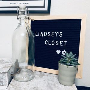 Classic 34oz Glass Bottle with Topper